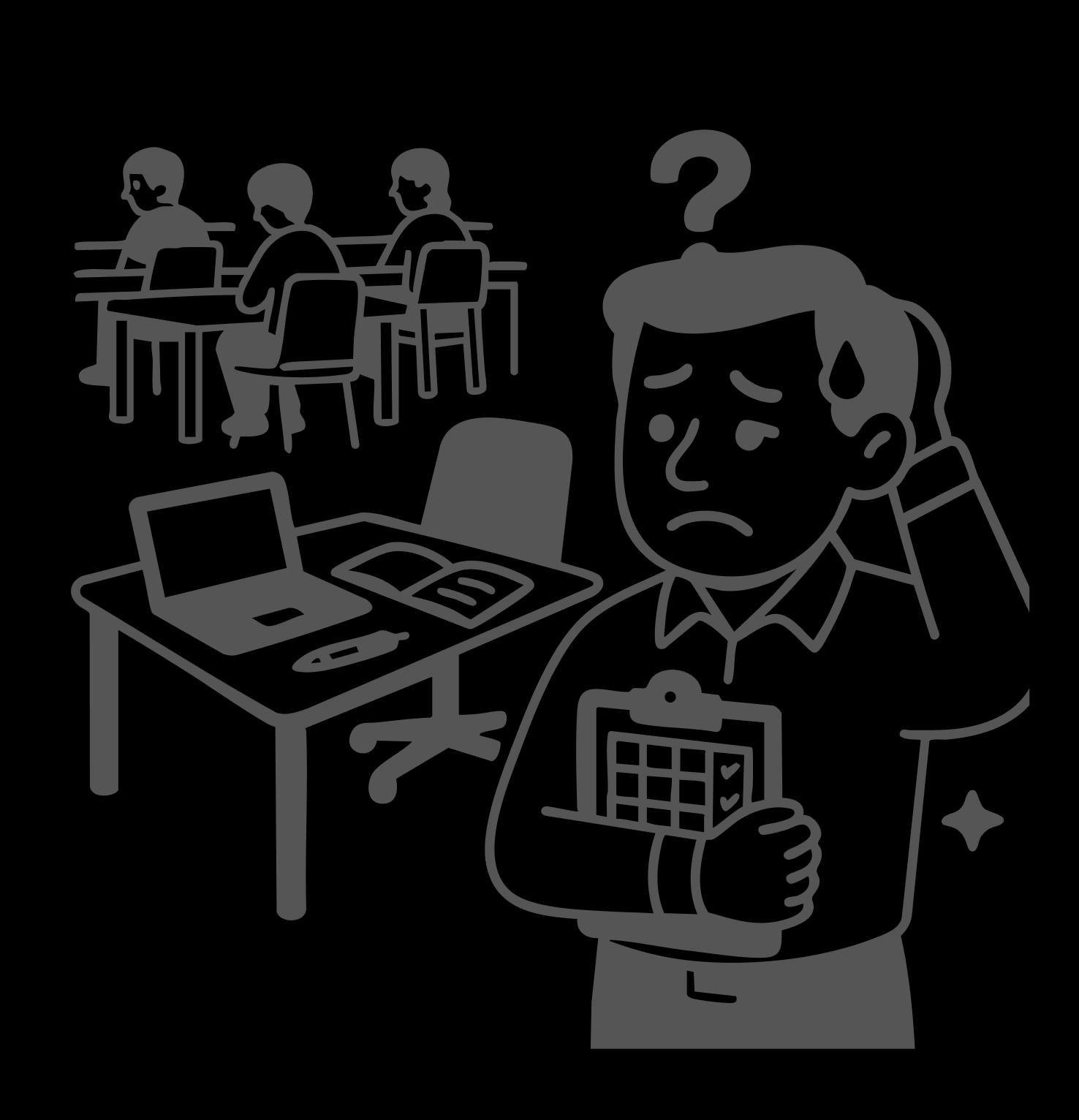 관리형 독서실 도입 전 문제점 - 우리 아이 지금 어디? <T/><M/>답 못하는 독서실